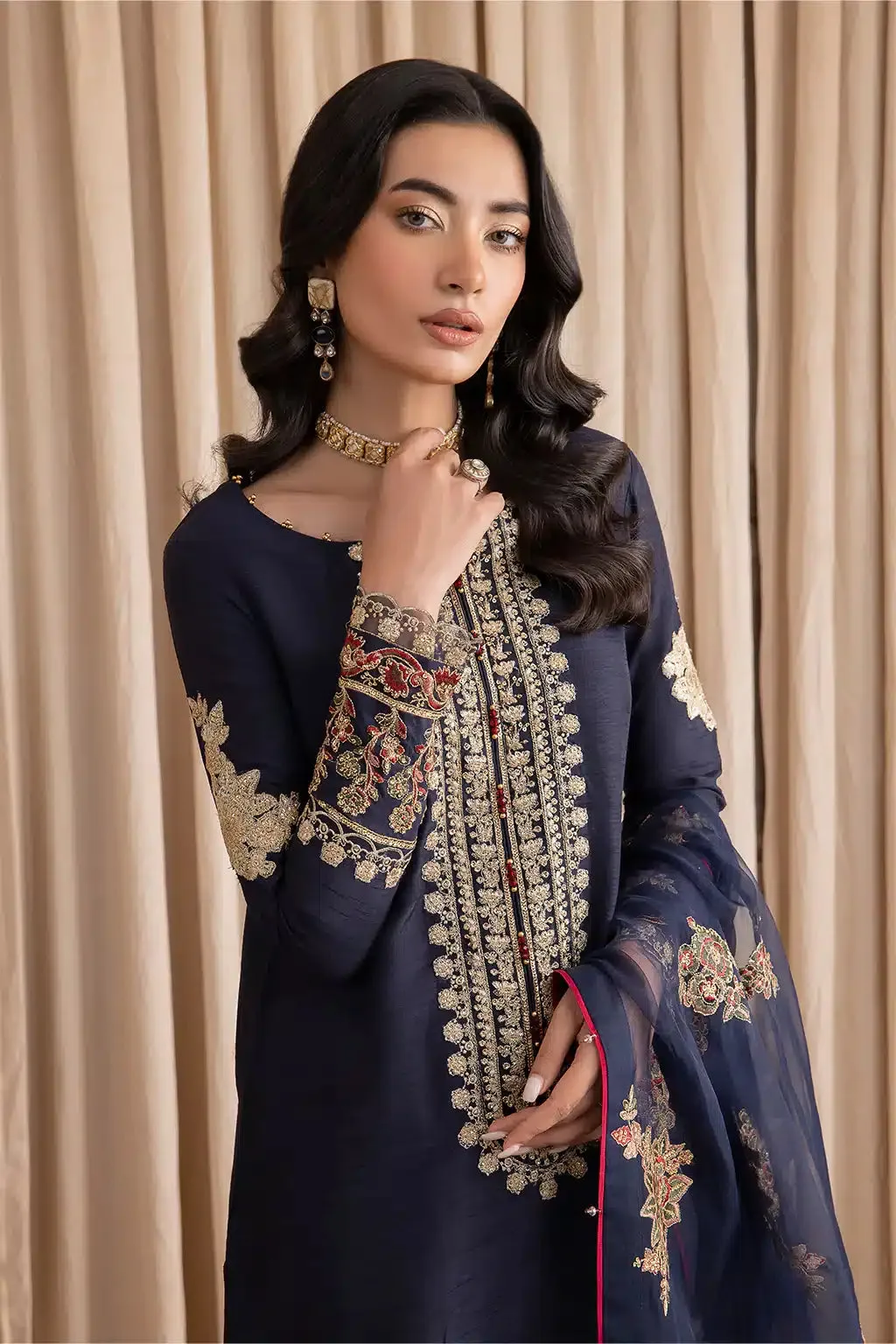Iznik | Festive Raw Silk 23 | IRS-07 ZENITH