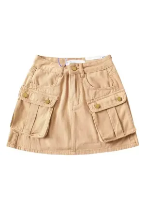'Lara' Cargo skirt (2 Colors)
