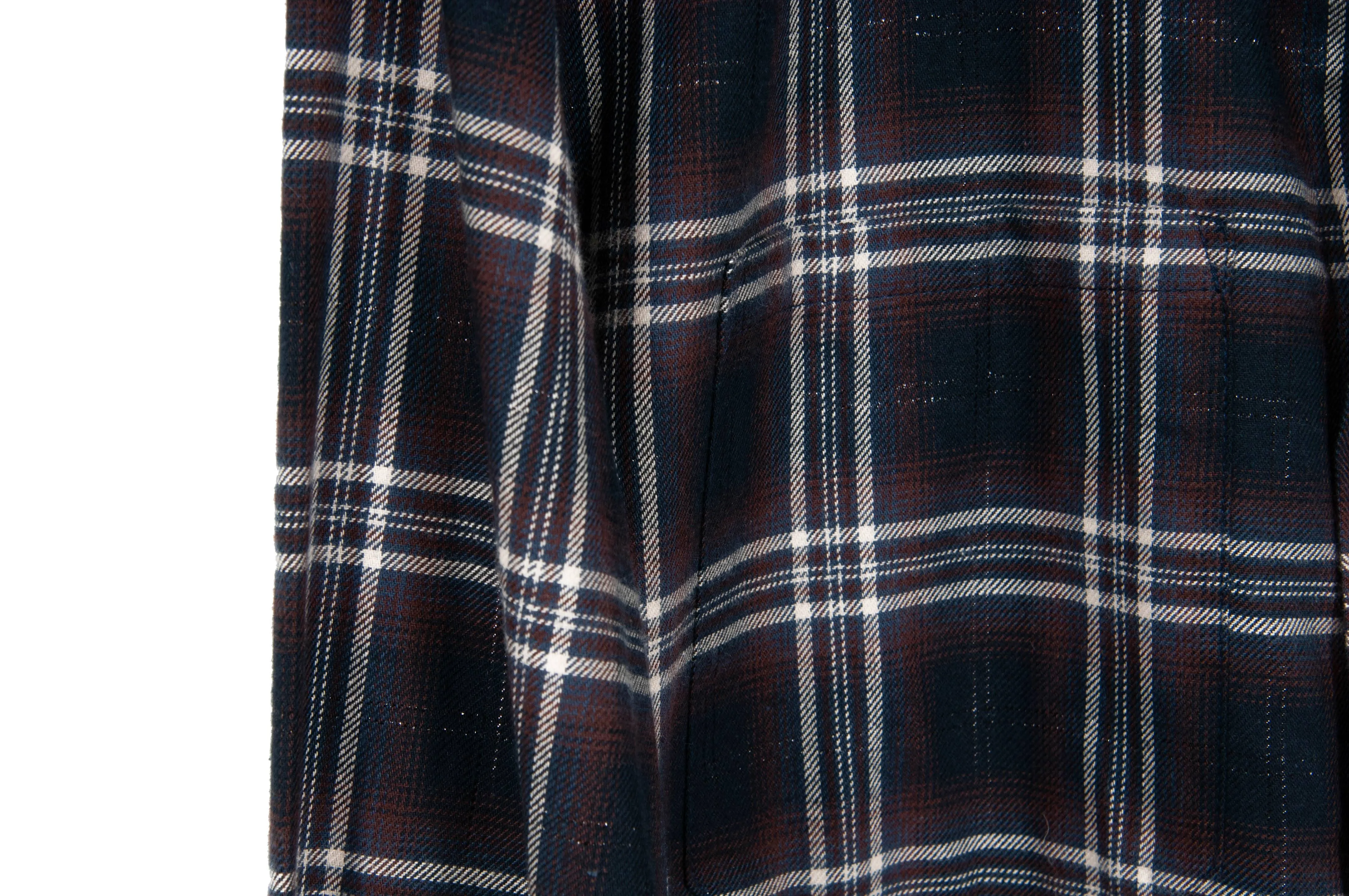 Leather Tassels Flannel