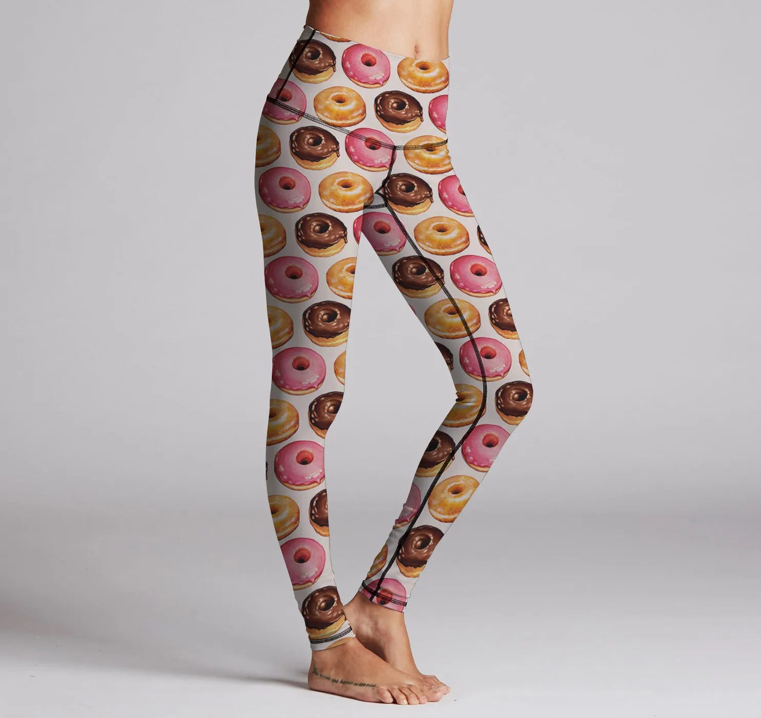 Leggings (Hi-Waist), Donuts