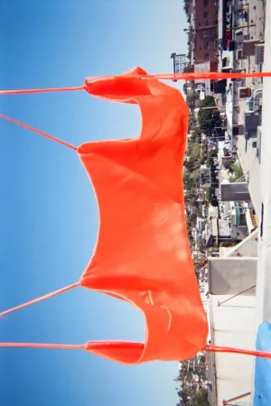 Lily Forbes - Delphine Bralette: Tangerine