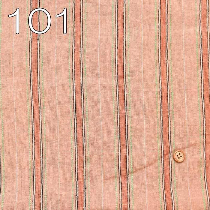 Linen 60/1 yarn-dyed fabric Stripe