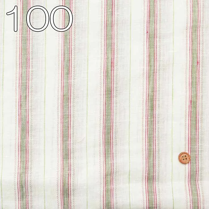 Linen 60/1 yarn-dyed fabric Stripe