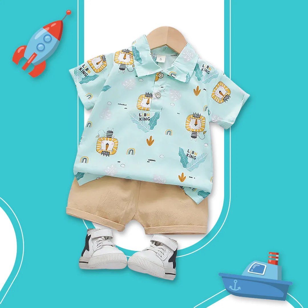 Lion King Themed Shorts Set