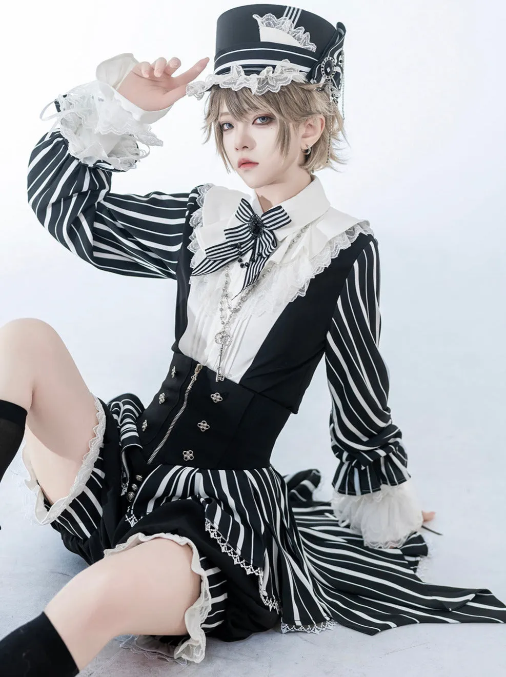 Lolita Retro Shirt   Wonderful Prince Trick Elegant Shorts