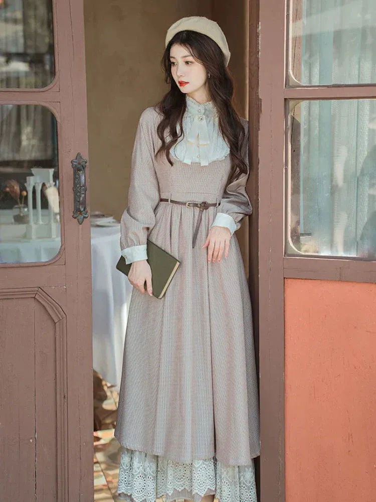 Long Girly Dress Retro