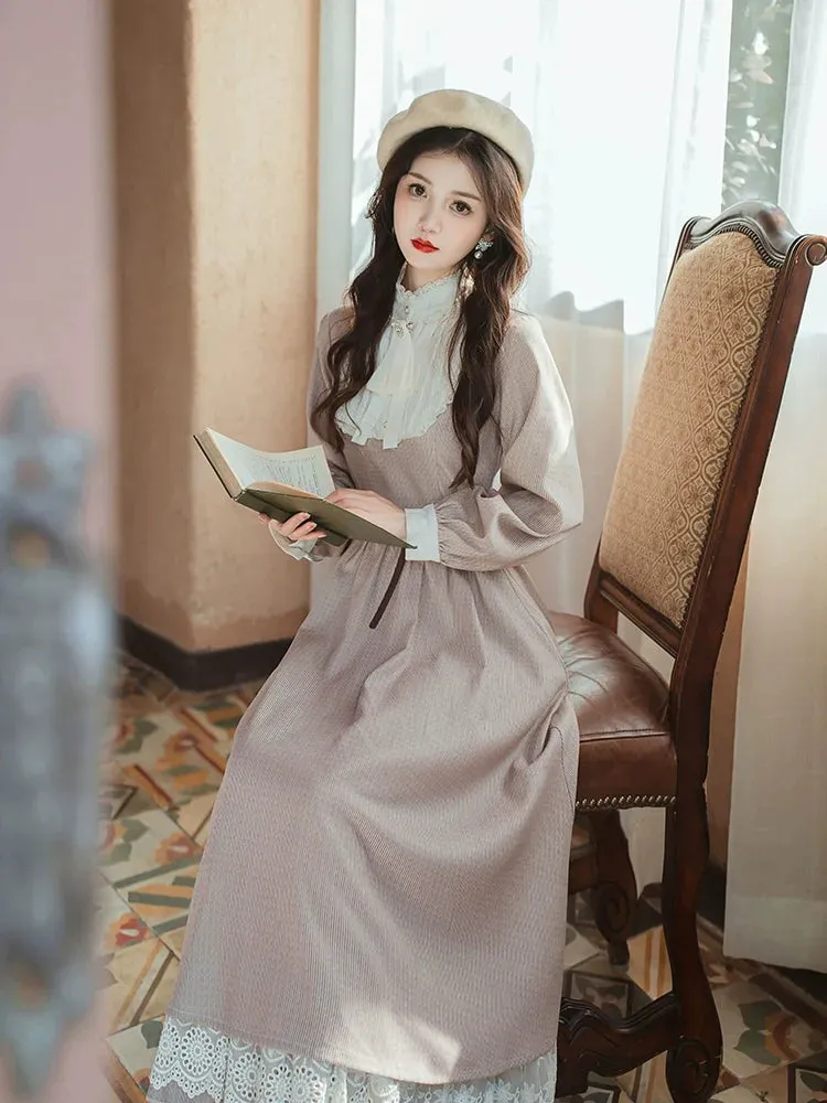 Long Girly Dress Retro