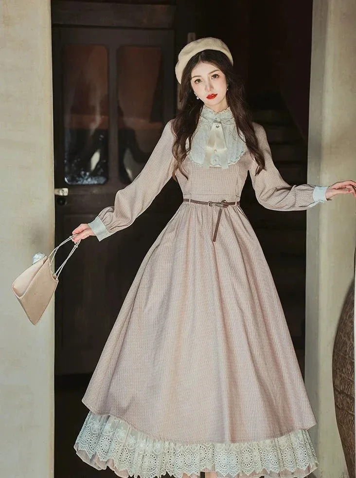Long Girly Dress Retro