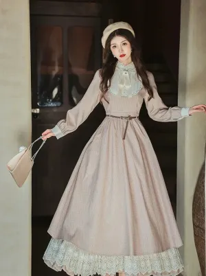 Long Girly Dress Retro