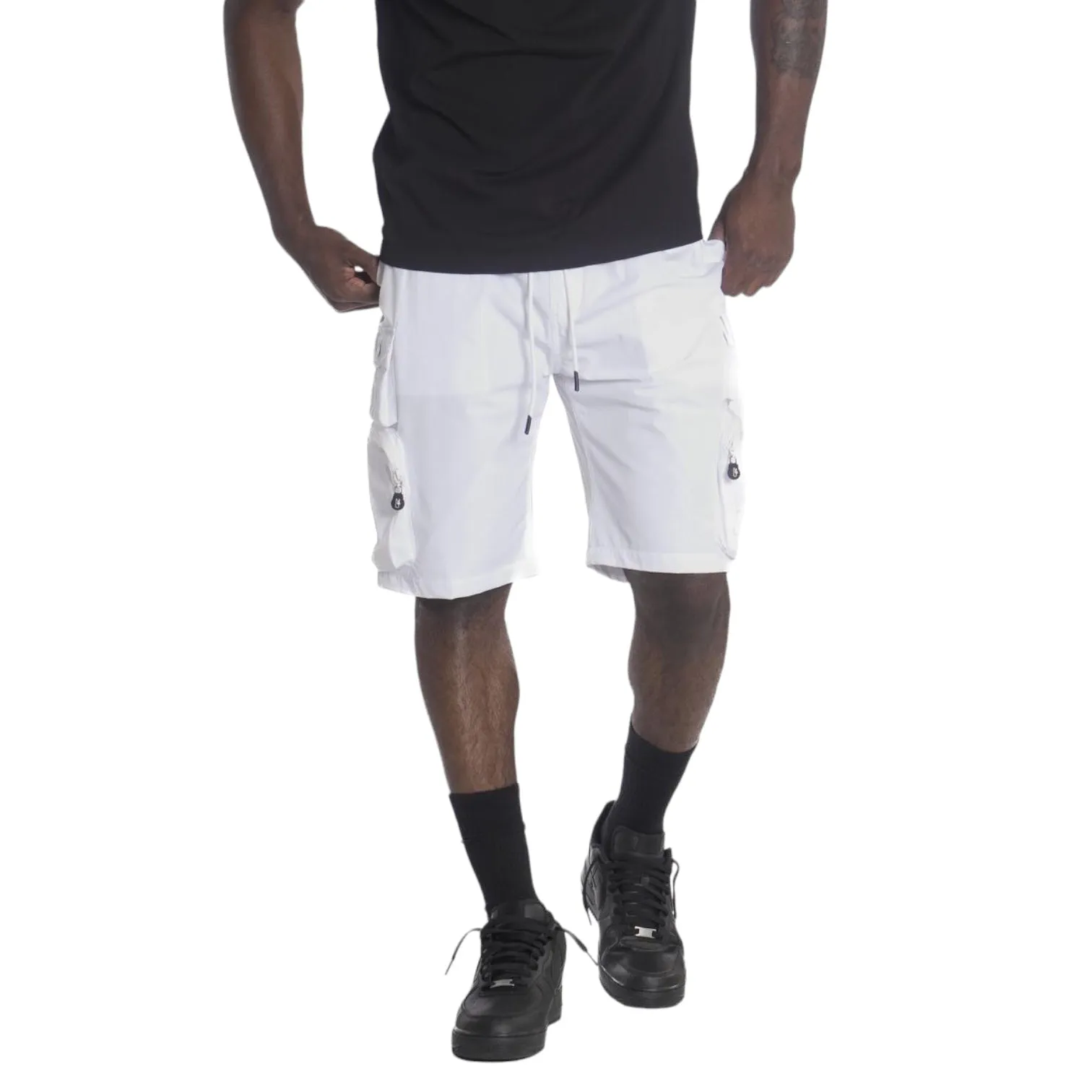 MAKOBI: Colton Nylon Cargo Shorts M633 HSV