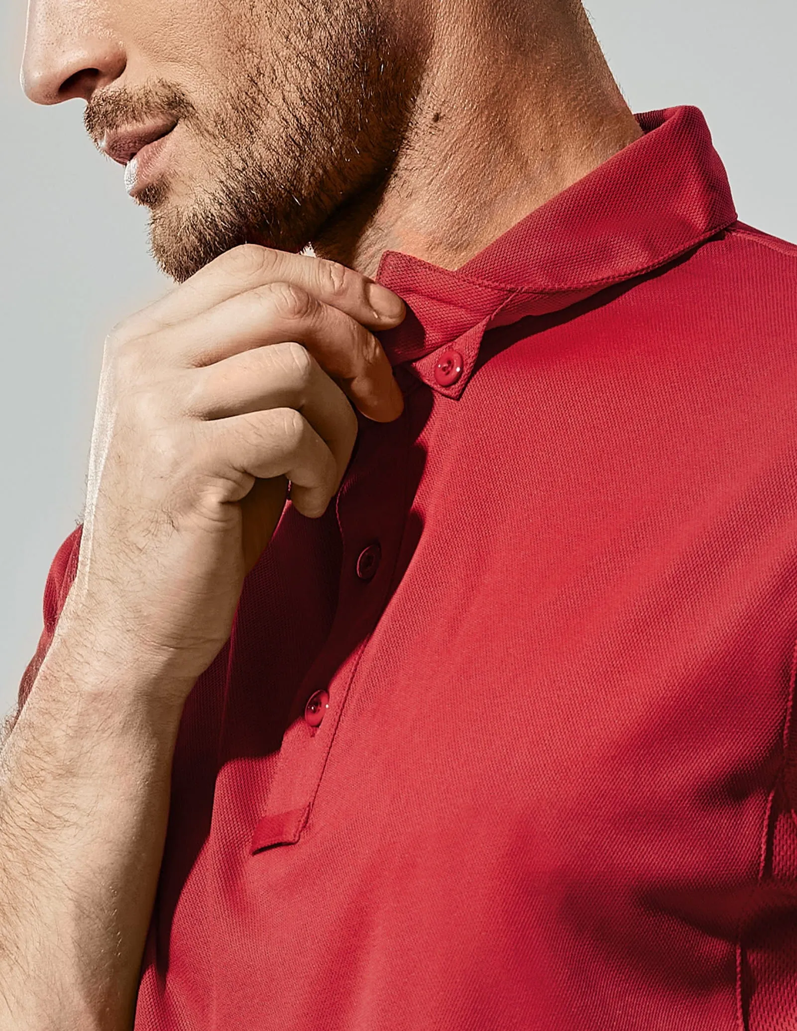 Men's Tactical Polo Shirts Outdoor Performance Collared Shirt