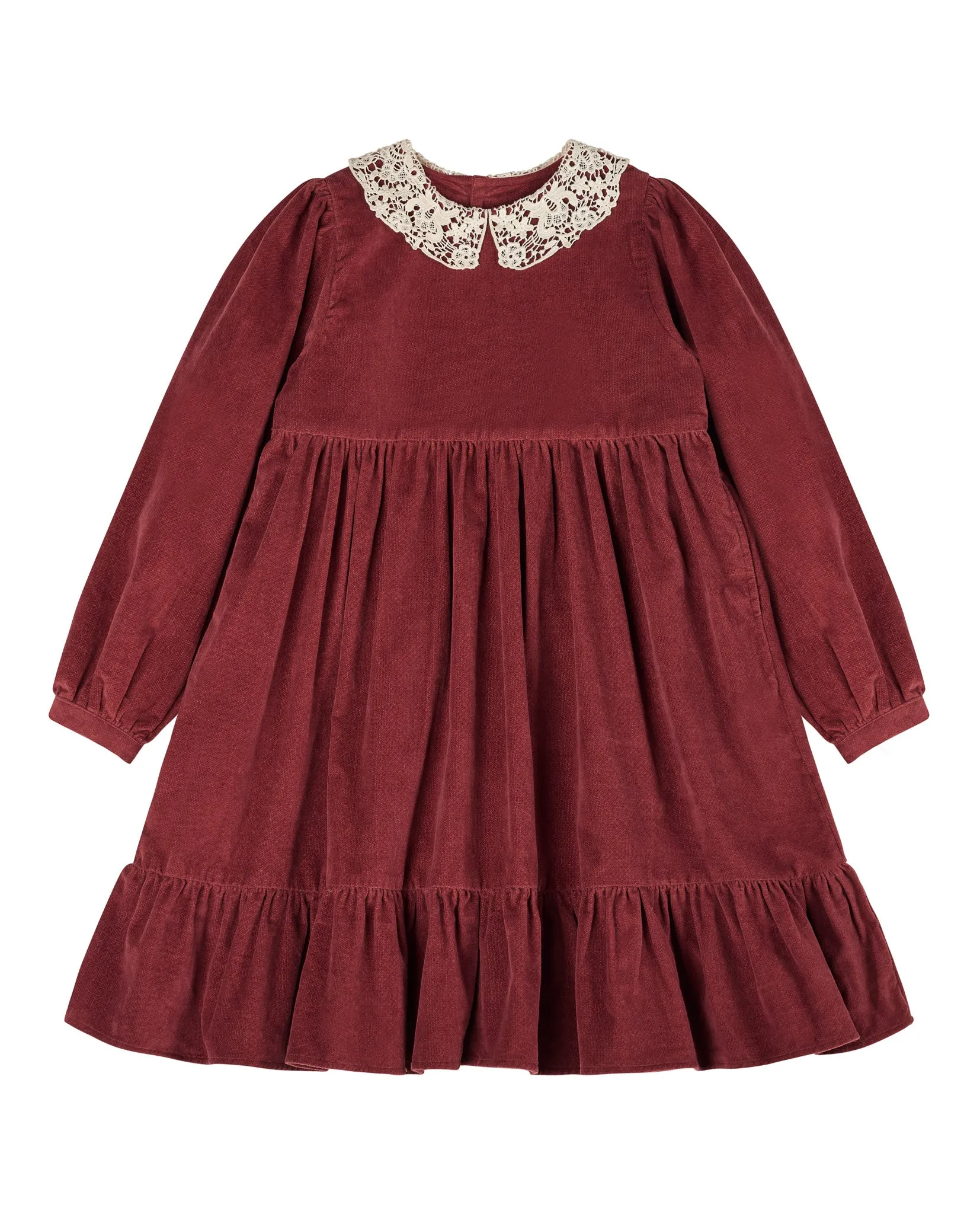 Mila Dress, Apple Butter Velvet
