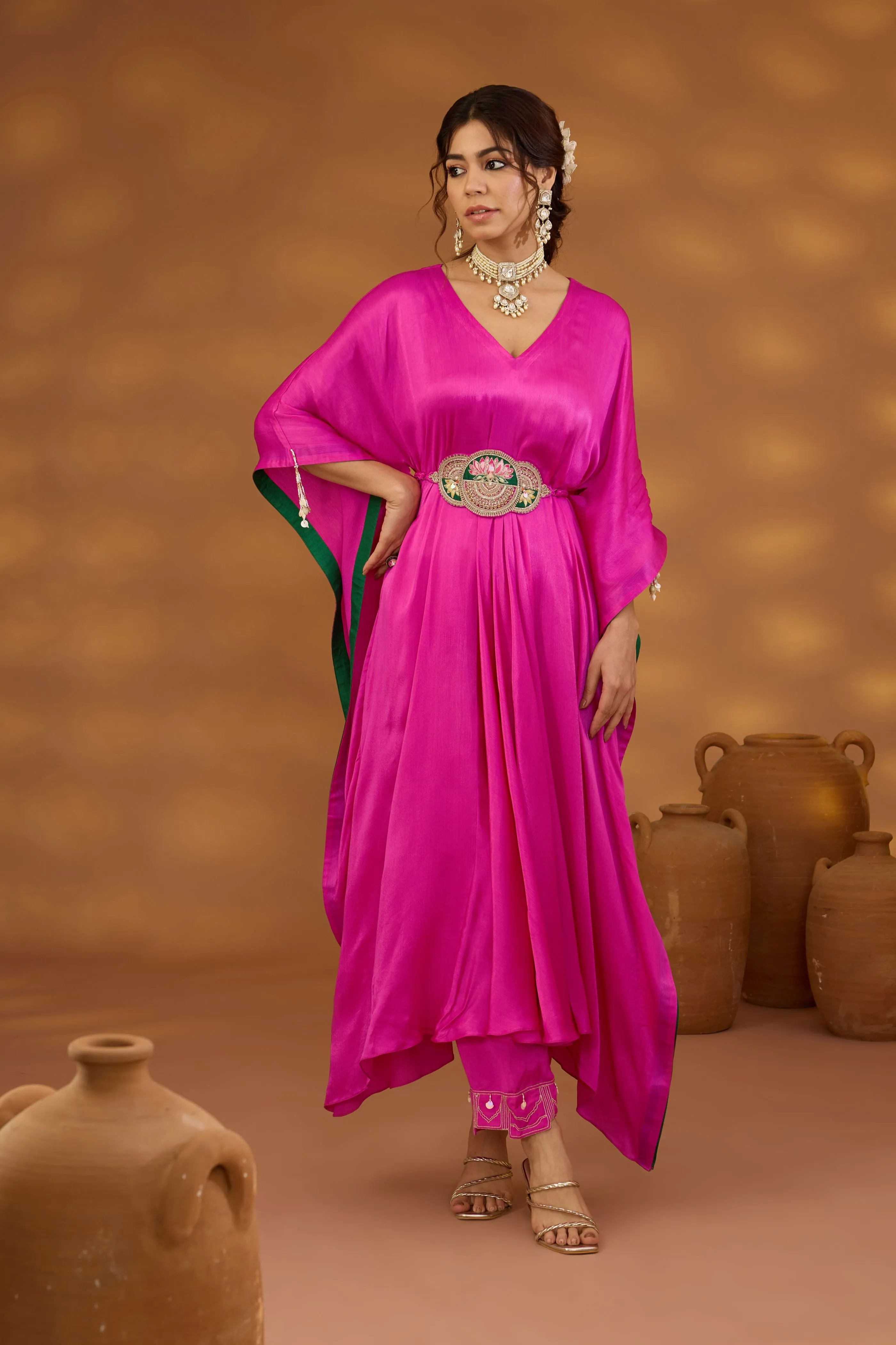Mrinalini drape Kurta Set