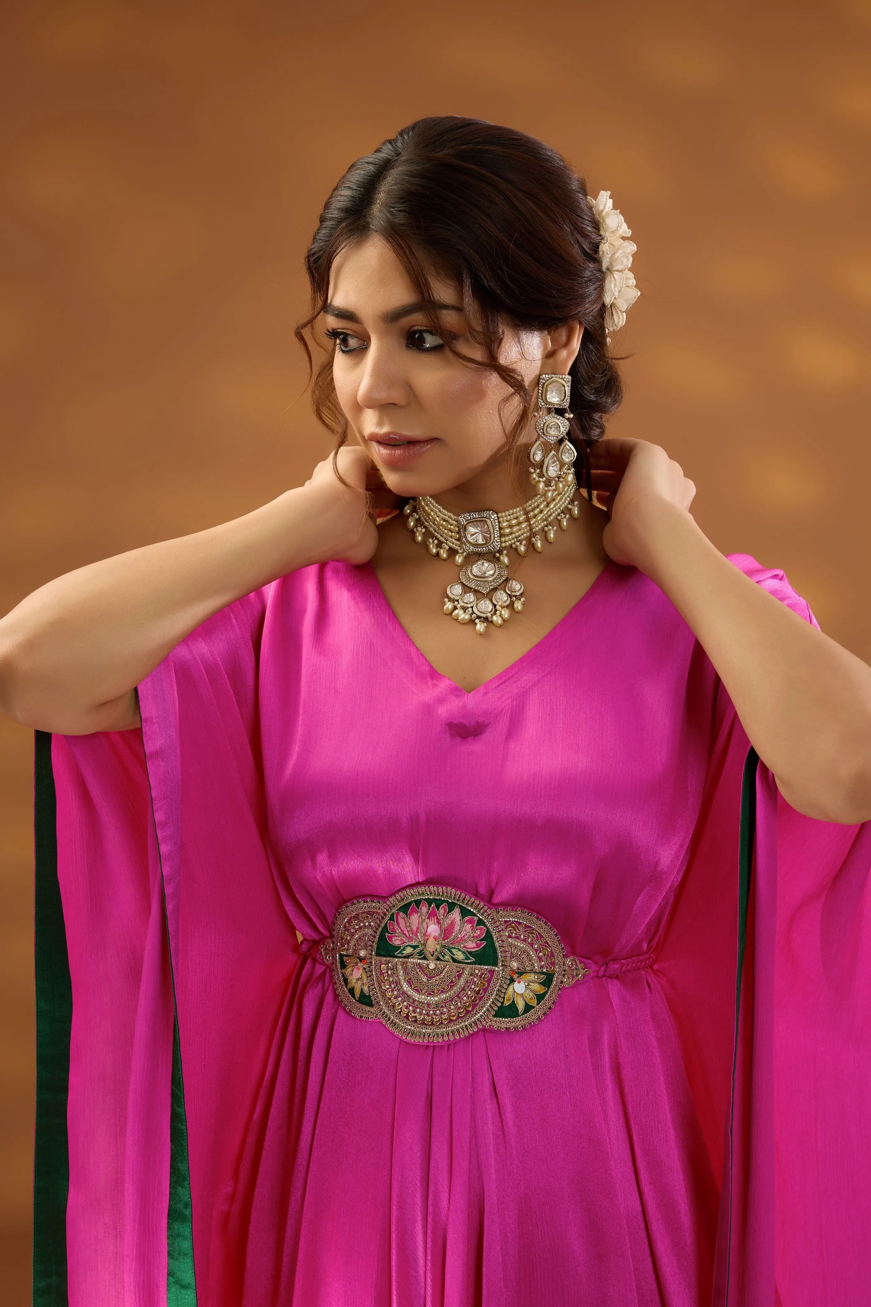 Mrinalini drape Kurta Set