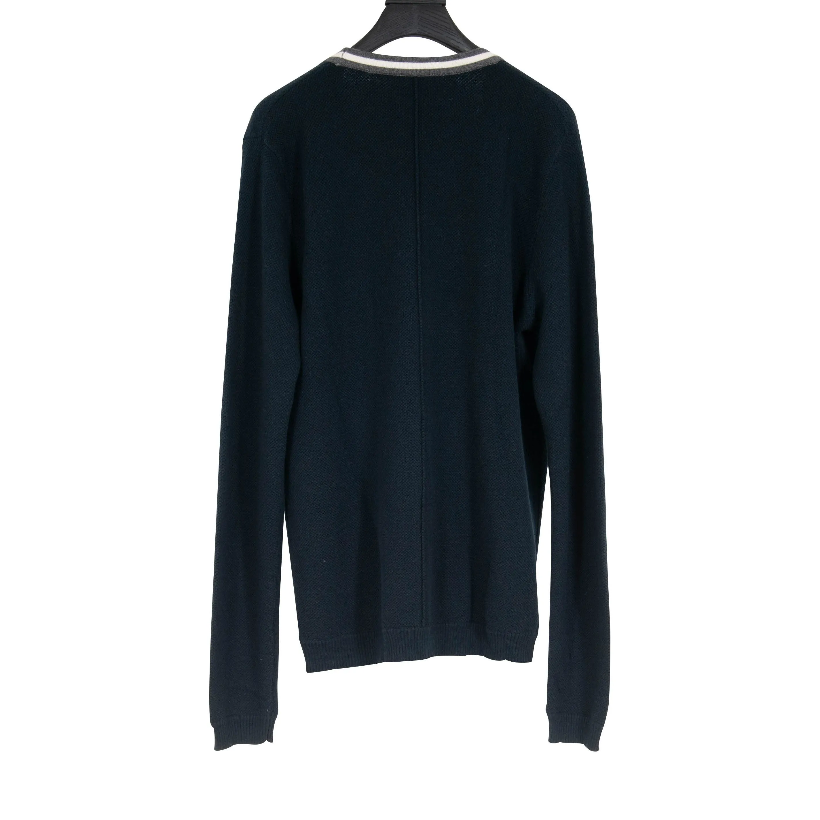 Multicolor Trimmed Cardigan