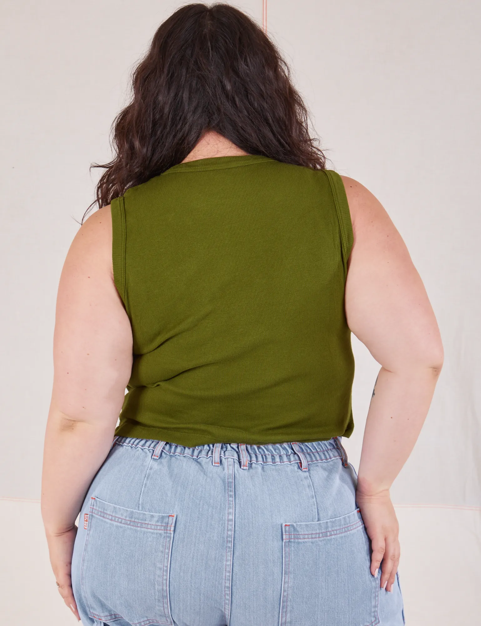 Muscle Tee - Summer Olive