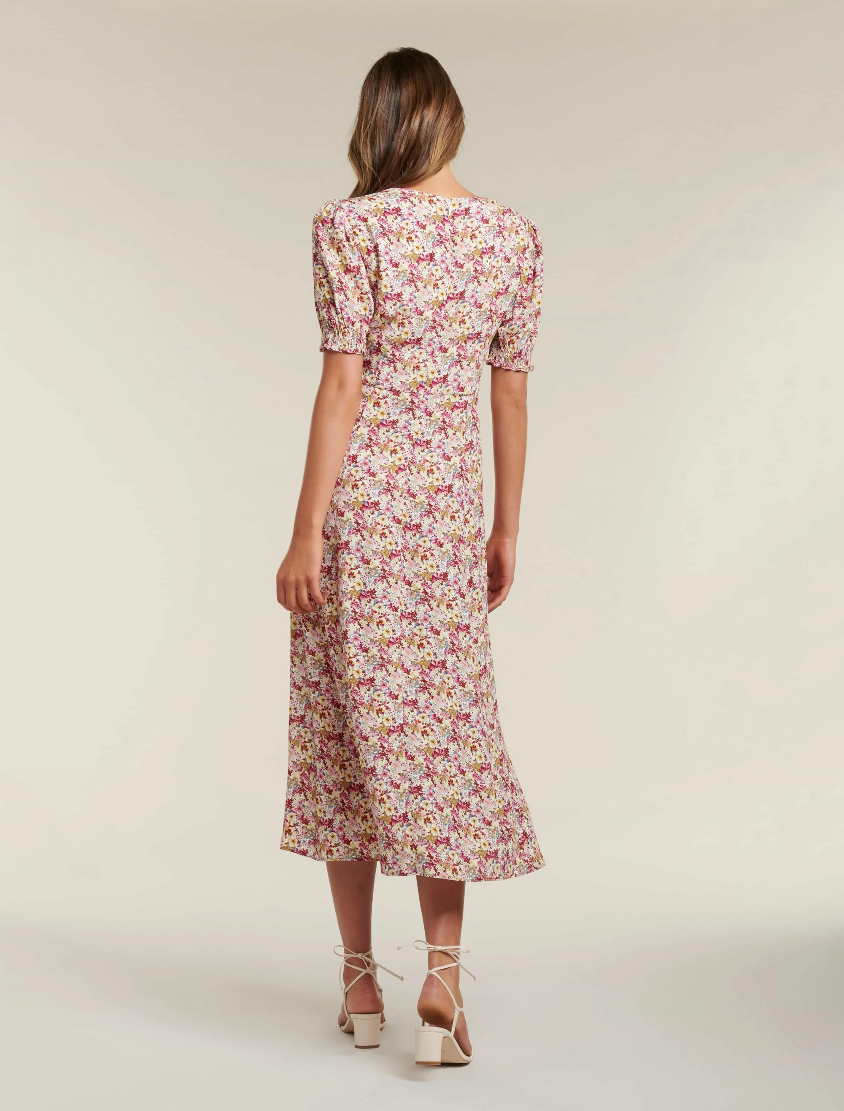 Nadine Short Sleeve Midi Dress