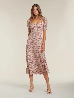 Nadine Short Sleeve Midi Dress