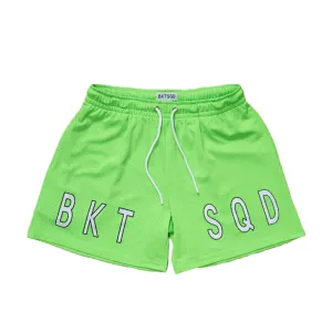 NEON GREEN SHORTS