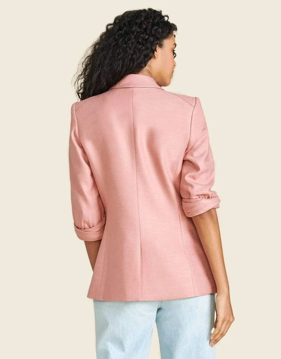 Odile Sateen-Twill Dickey Jacket