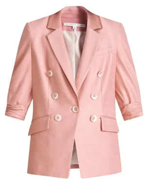 Odile Sateen-Twill Dickey Jacket