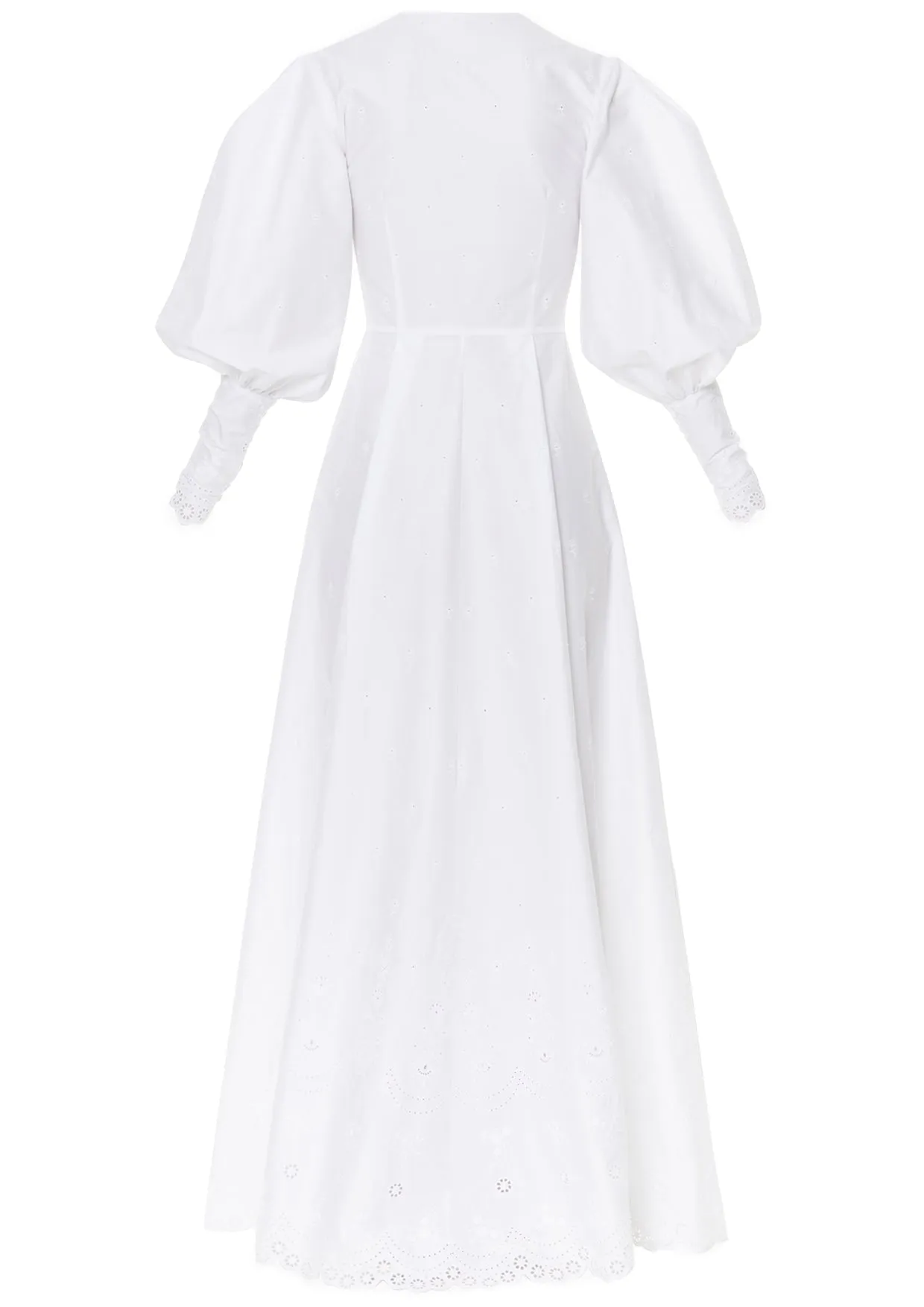 Pimelea Buttoned Cotton Maxi Dress