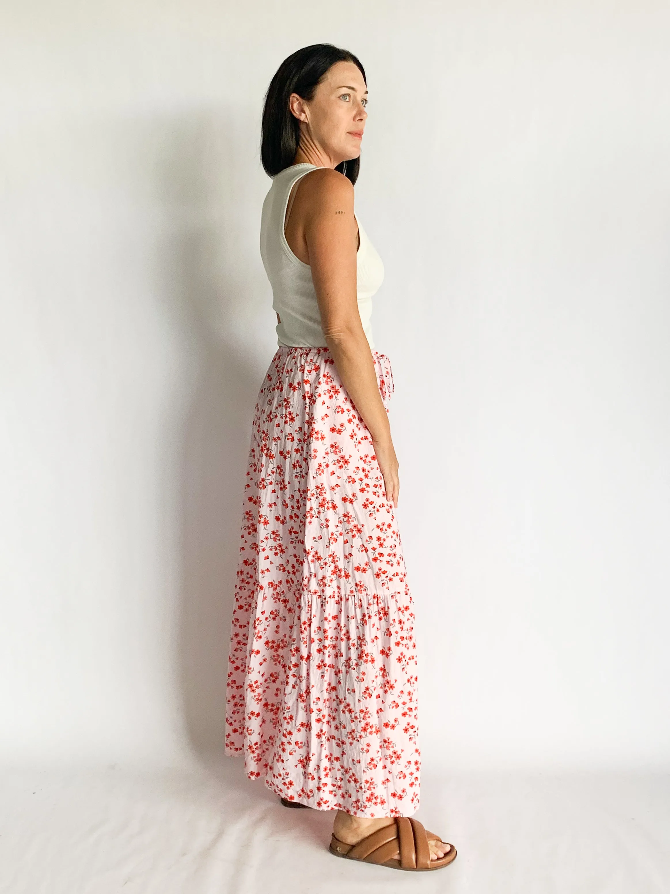 Posey Holiday Tiered Skirt