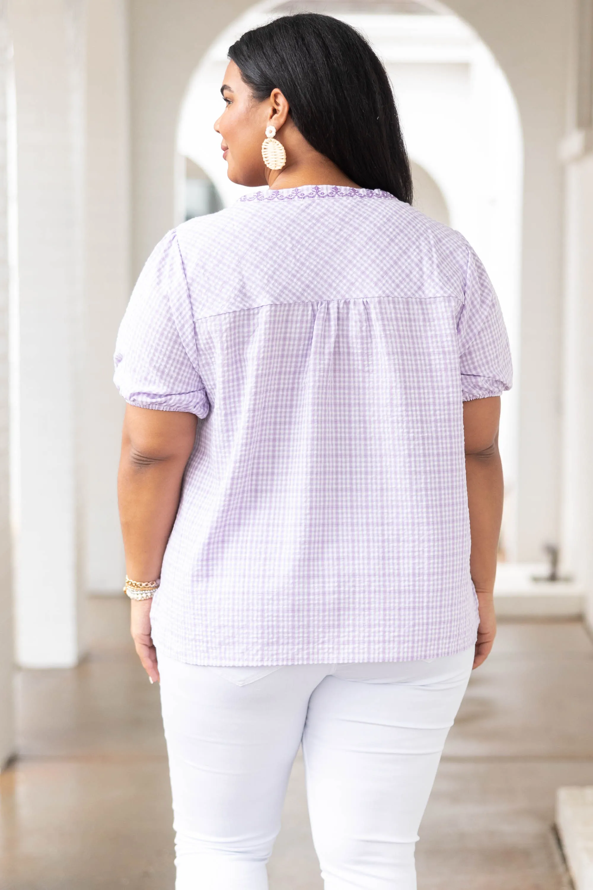 Prairie Girl Top, Lavender