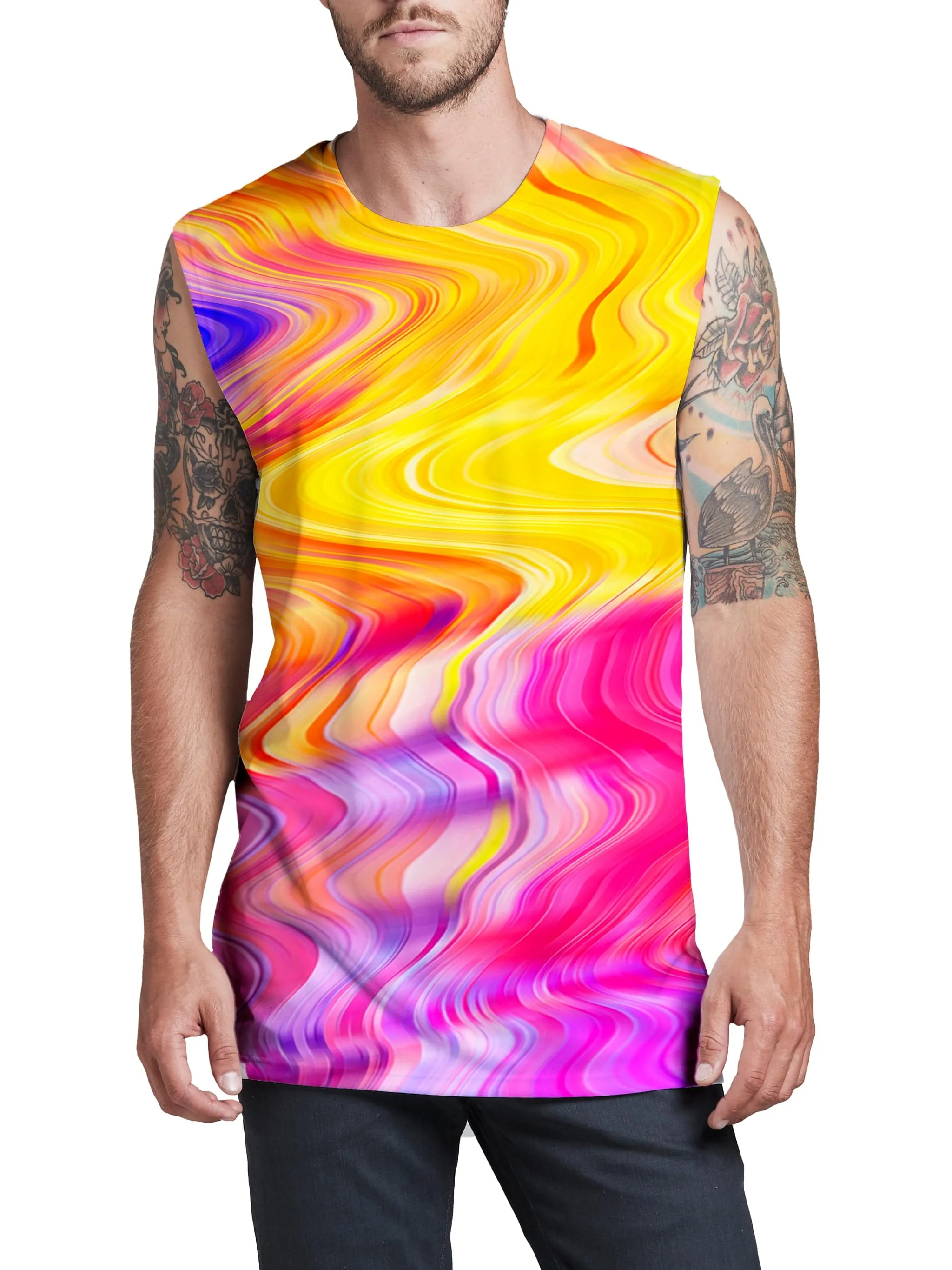 Psychedelic Aftershock Men's Muscle Tank