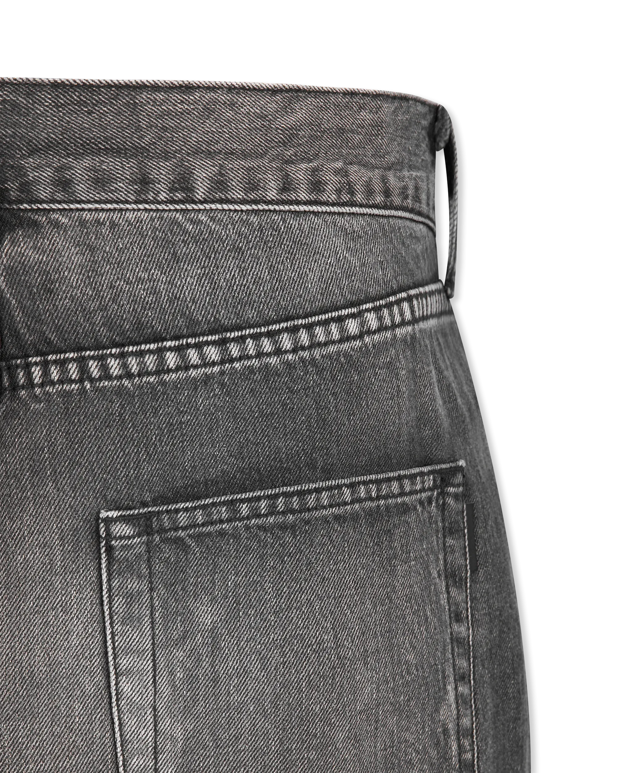 Raw Edge Denim Bermuda Short
