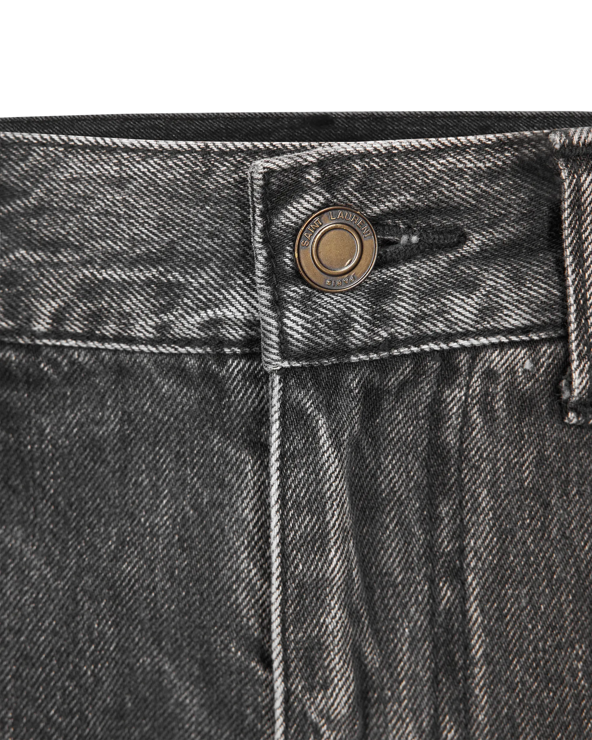 Raw Edge Denim Bermuda Short