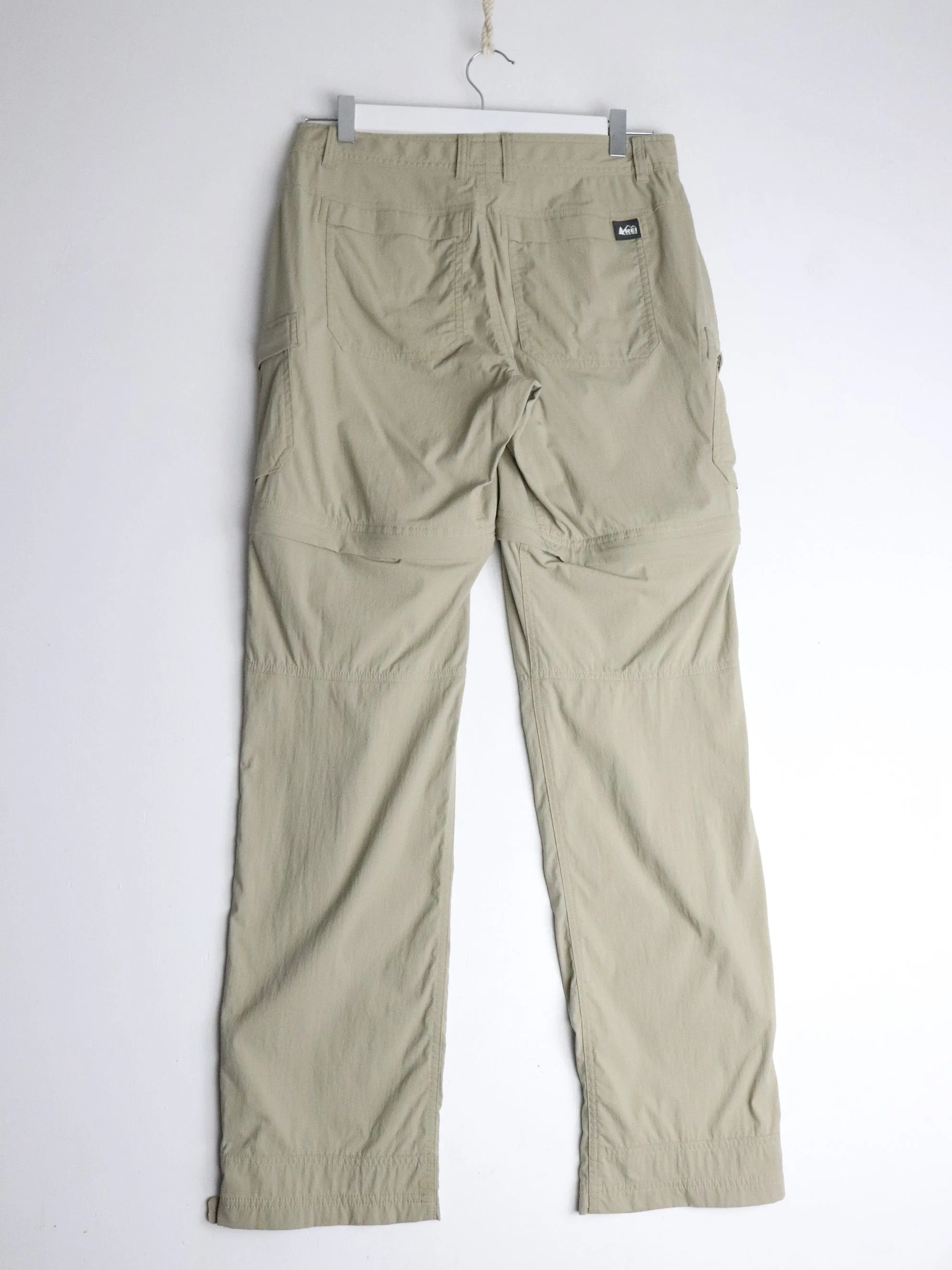 REI Pants Womens 6 Beige Hiking Convertible