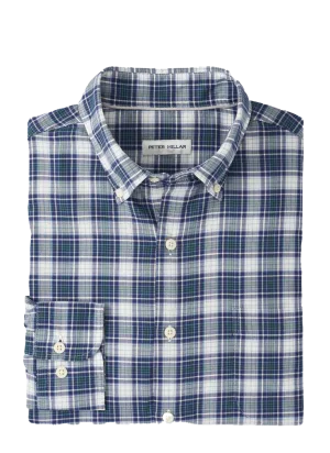 Seymour Cotton Sport Shirt Navy