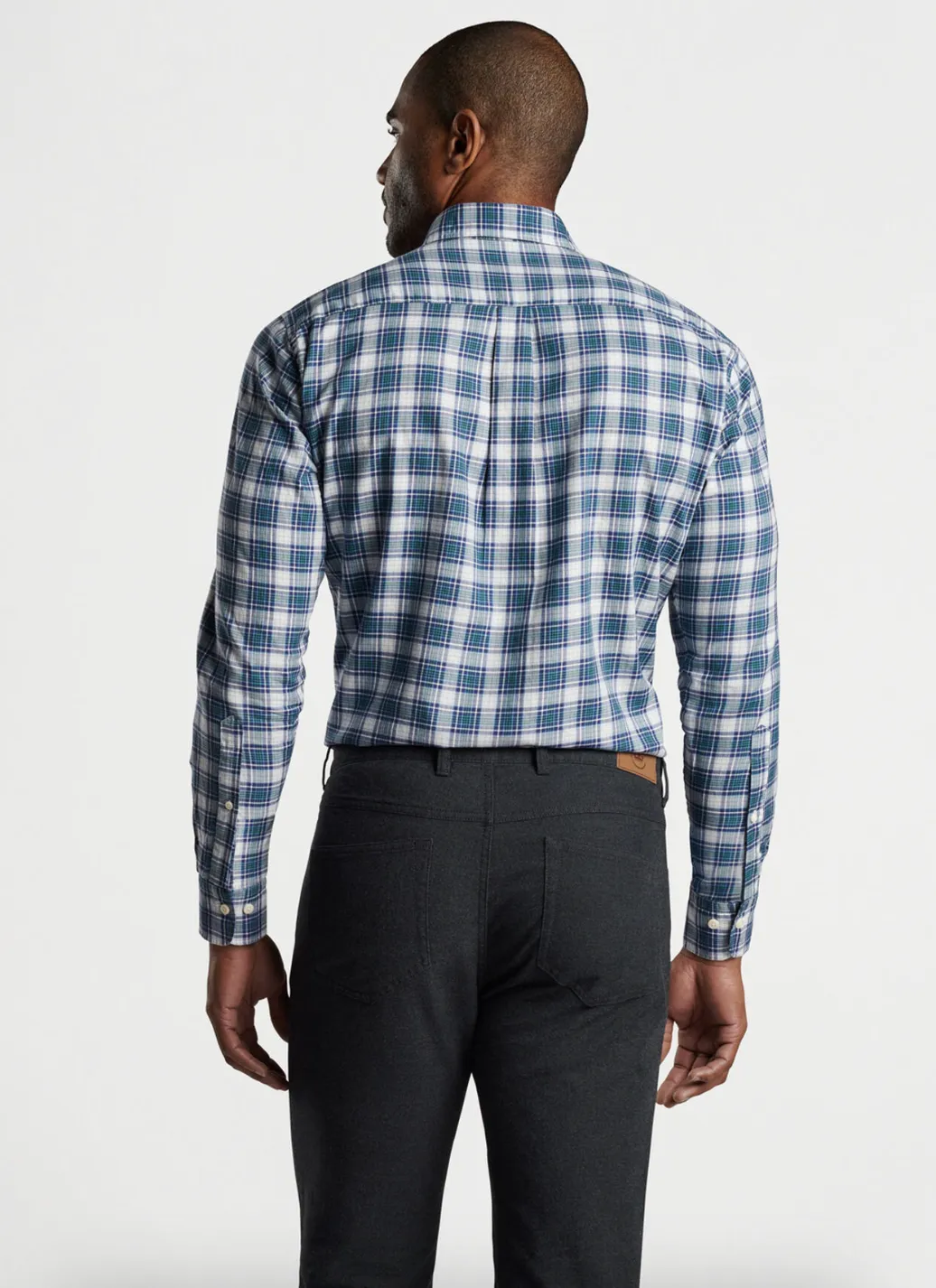 Seymour Cotton Sport Shirt Navy