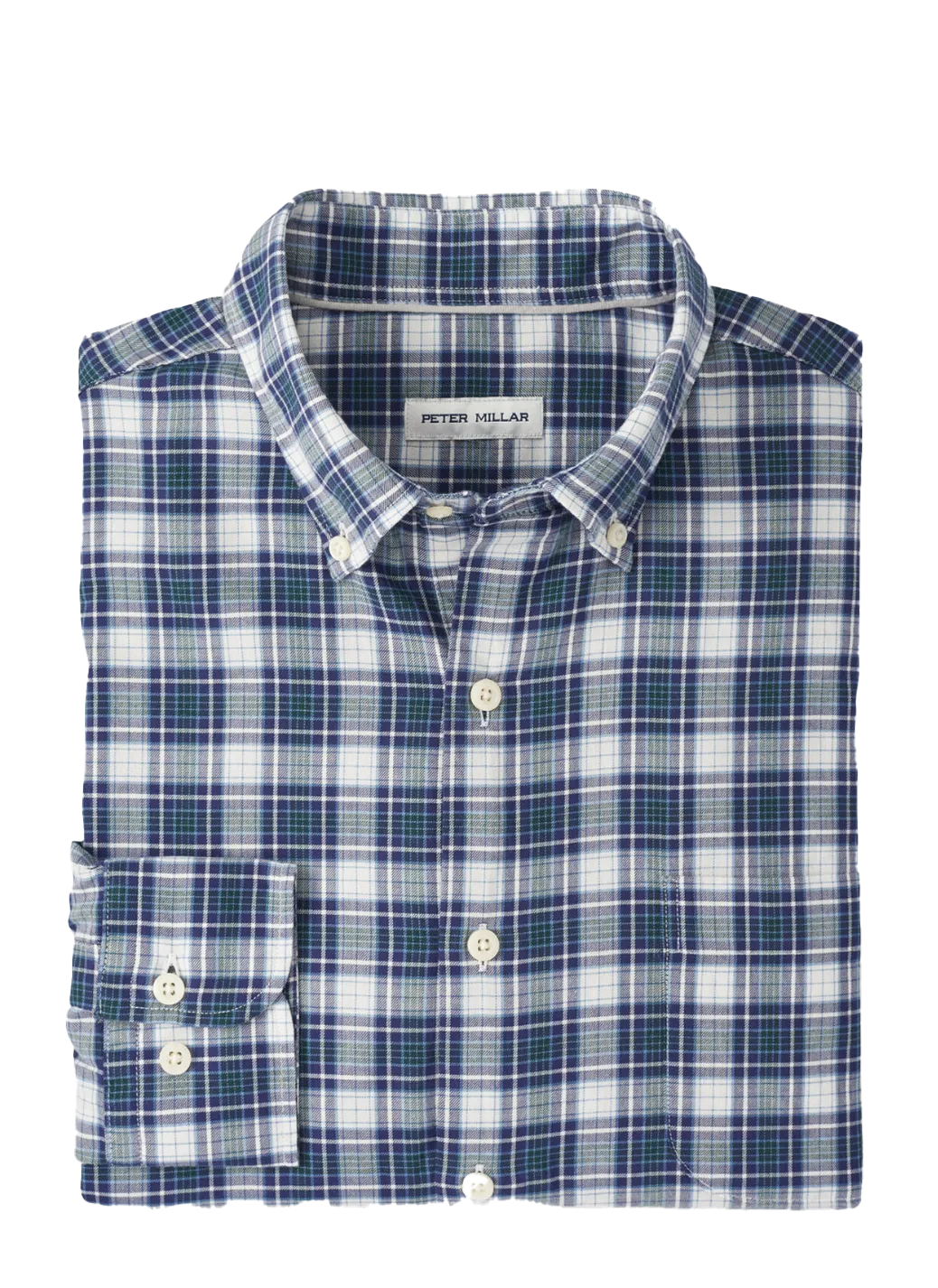 Seymour Cotton Sport Shirt Navy