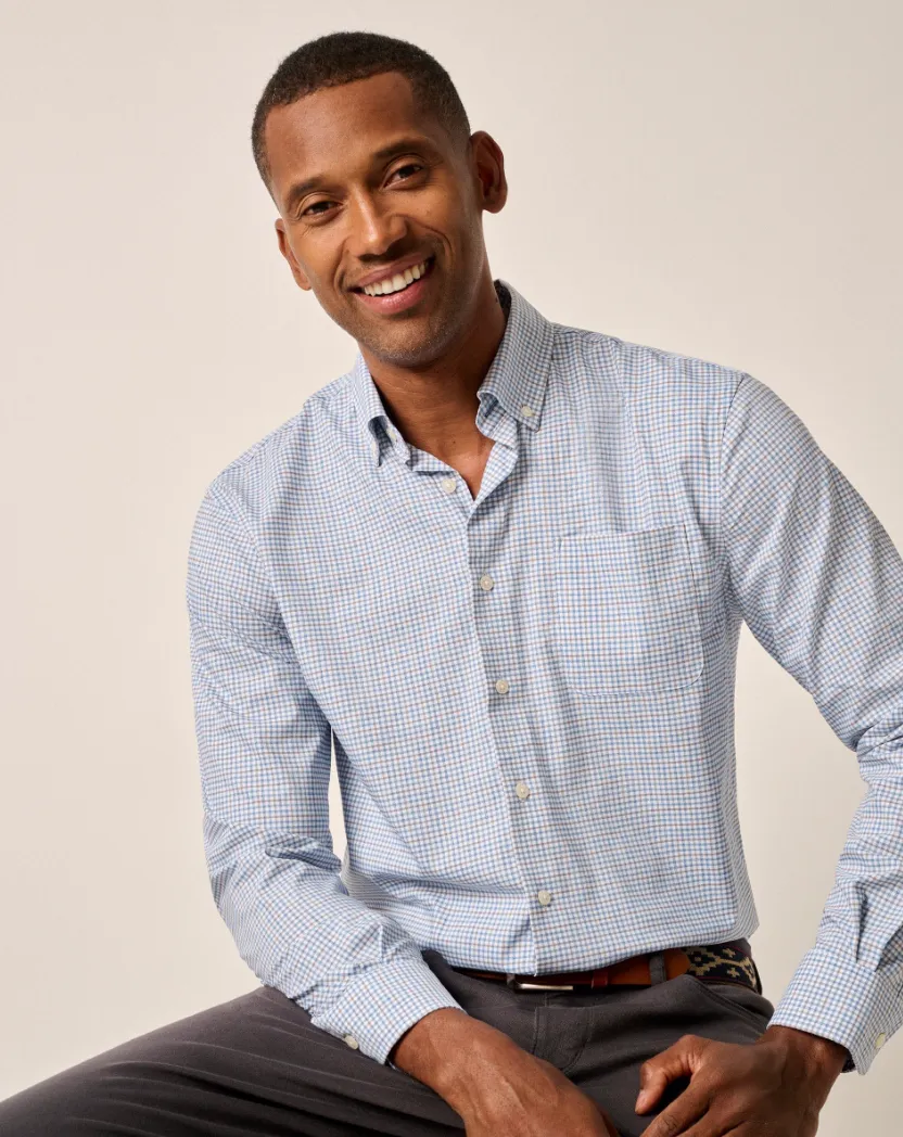 Shay Performance Shirt Navy