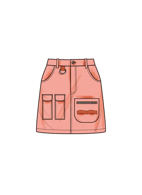 Simplicity Pattern 9924 Misses' Skirt/Pants
