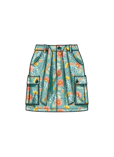Simplicity Pattern 9924 Misses' Skirt/Pants