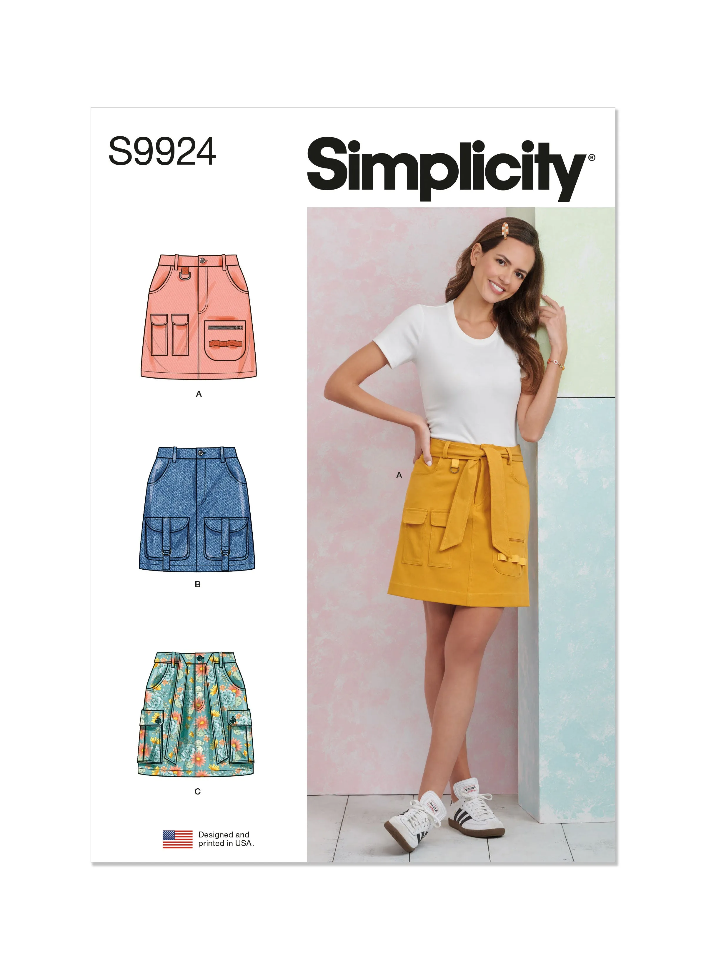 Simplicity Pattern 9924 Misses' Skirt/Pants