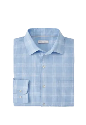 Solana Cotton Sport Shirt Cottage Blue