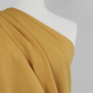 Spa - Honey Yellow, Viscose and Linen Woven Fabric Sample