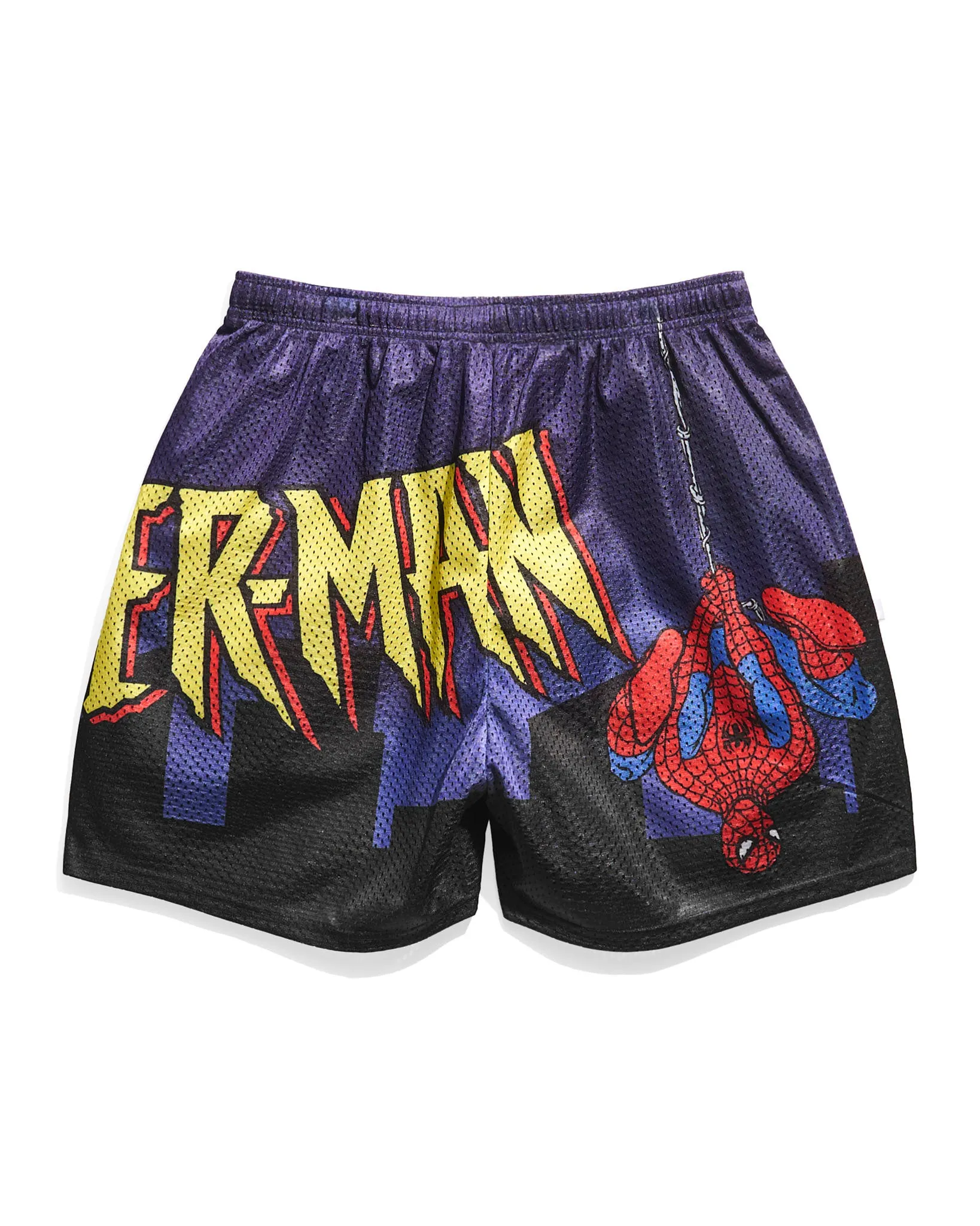 Spider-Man Big Logo Retro Shorts