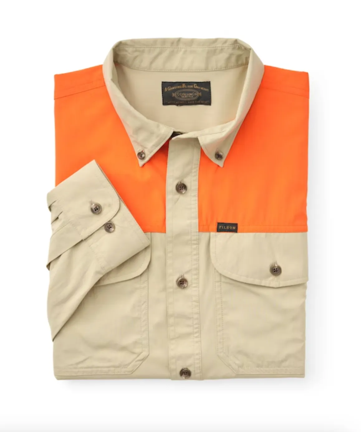 Sportsman's Shirt Twill/Blaze Orange