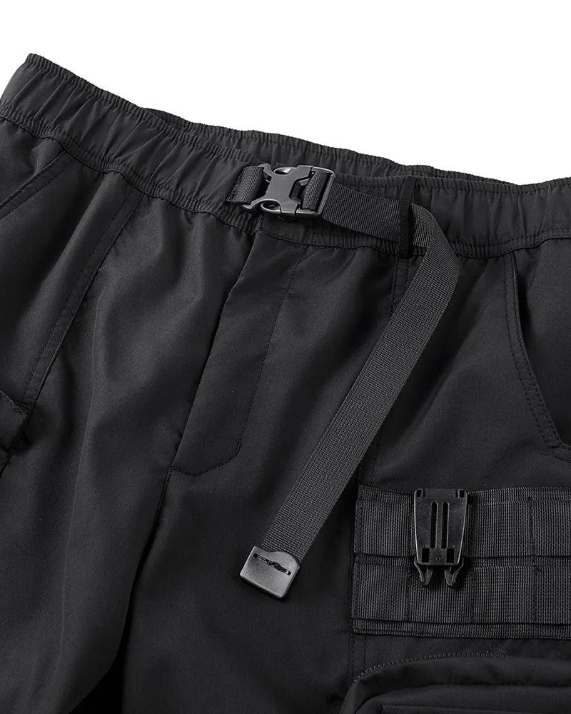 Techwear Multi-Pocket Cargo Shorts
