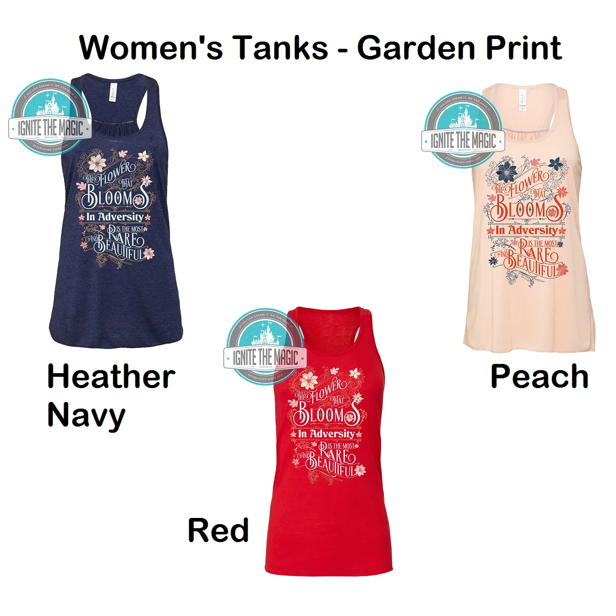 The Flower That Blooms - Women's Tanks