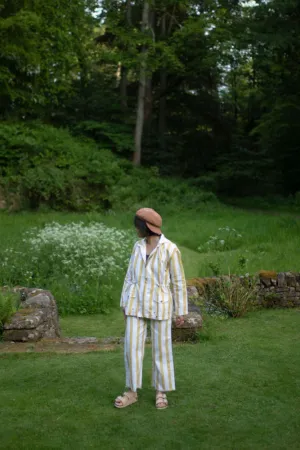 The Terra Tribe Yellow Stripes Nelson Utility Jacket
