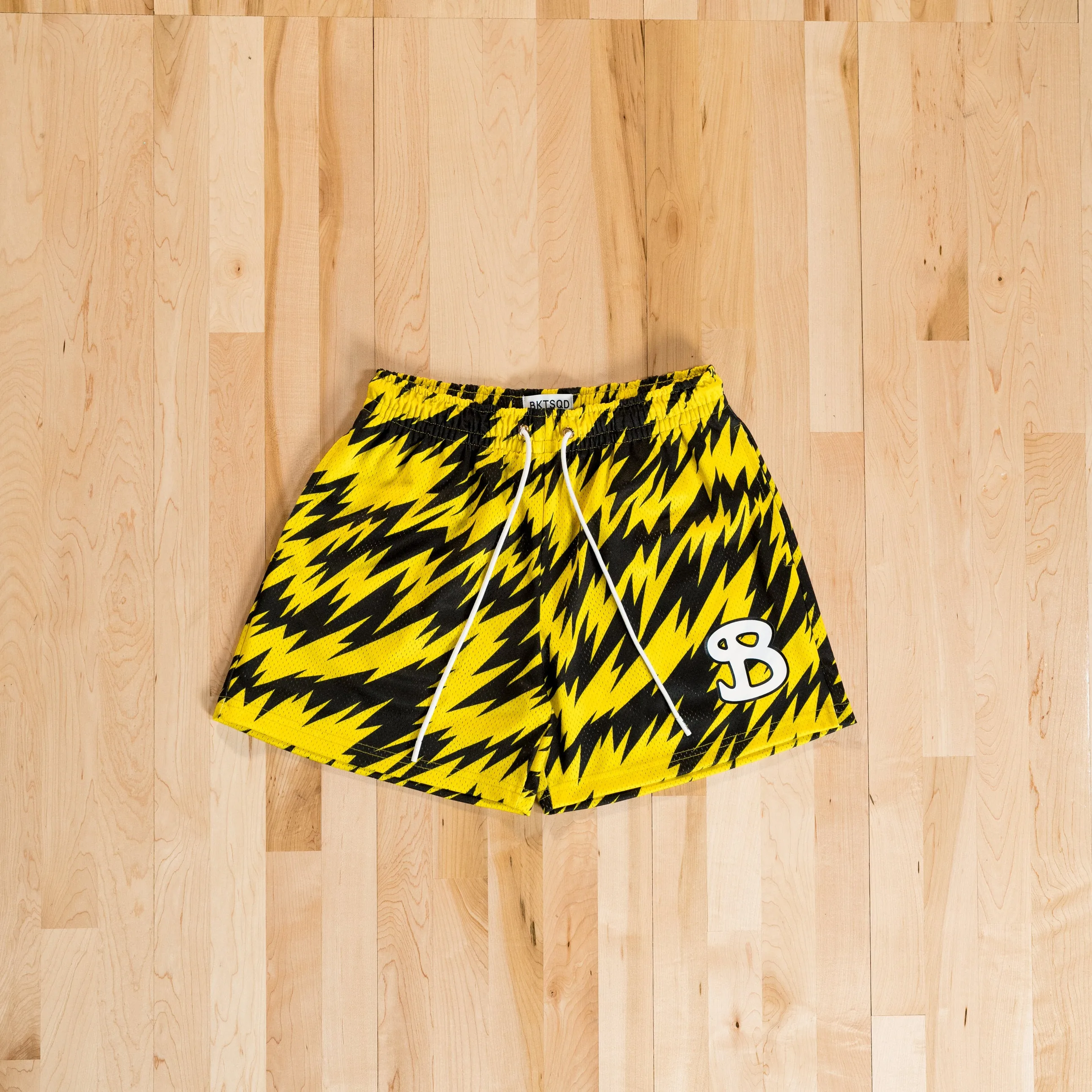 THUNDERBOLT SHORTS - YELLOW SHOCK
