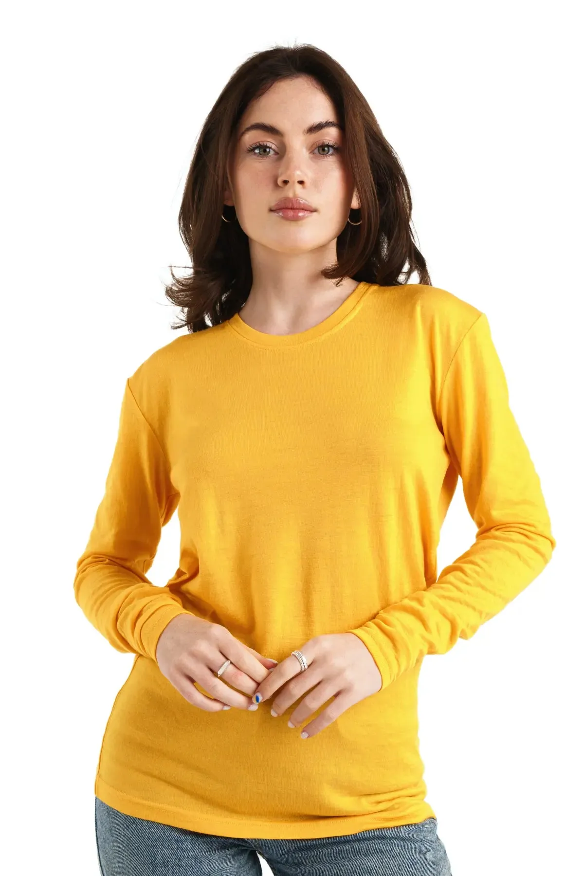 Women's Merino Long Sleeve 165 Gold Merino