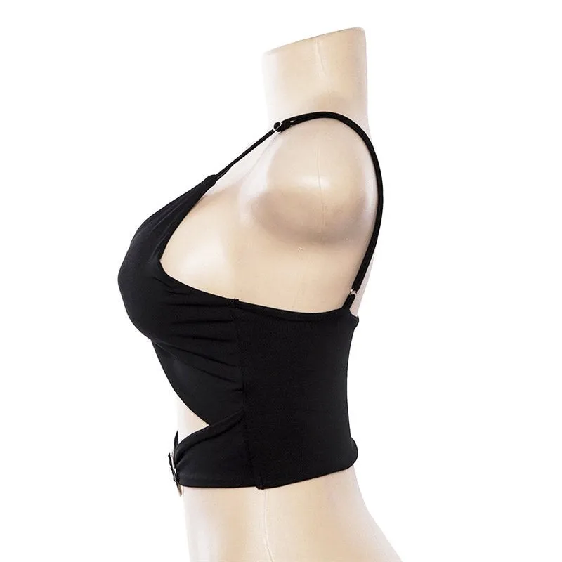 Women's Solid Slim Bralette Top
