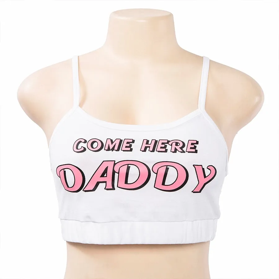 Women's Summer Cotton Cropped Top